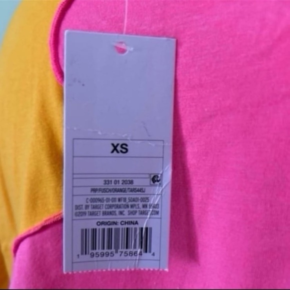 (NWT) Wild Fable Boxy Color-Block Relaxed Fit Crop Top, XS - Picture 7 of 14